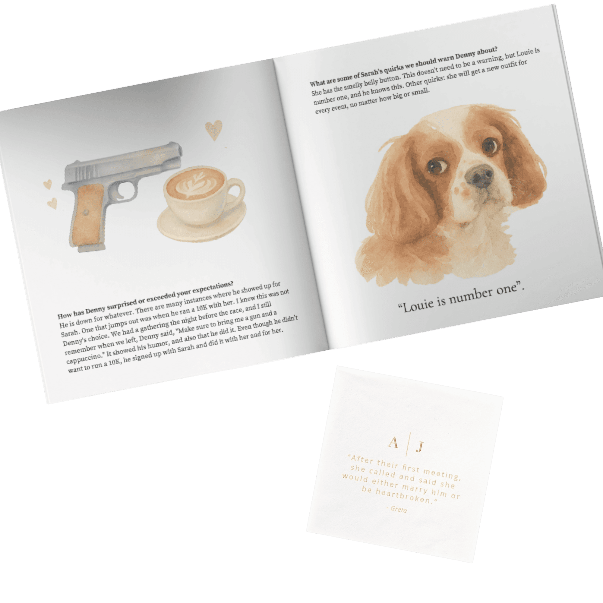 Toast Book + Napkin Bundle image 1