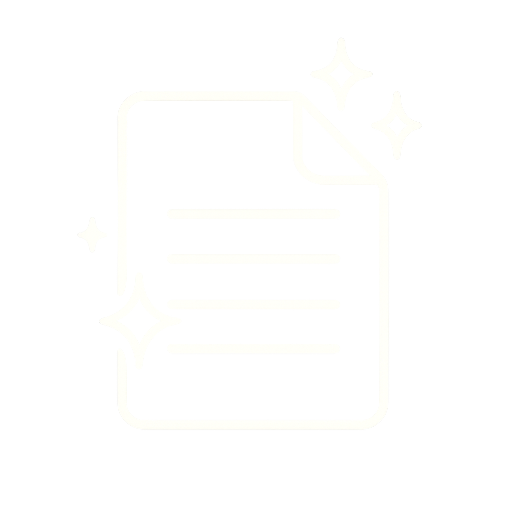 Flawlessly edited transcripts — no filler, just radiant memories